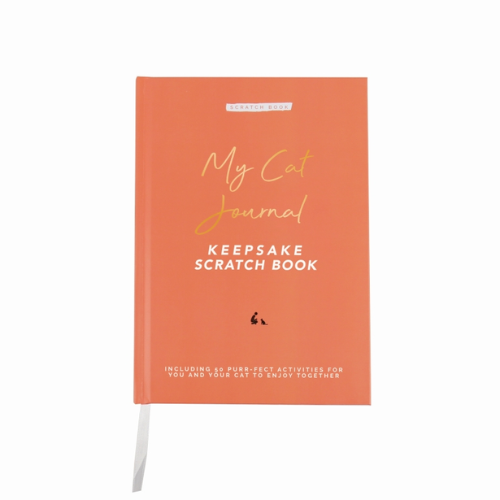 Gift Republic Scratch Book - My Cat Journal